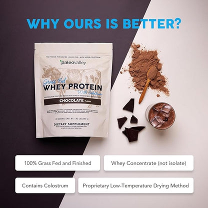Paleovalley 100% Grass Fed Whey Protein