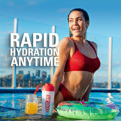 EHP Labs Hydreau Electrolytes Powder No Sugar - Hydration Powder for Endurance & Energy - Electrolyte Powder for Men & Women - Sugar Free Electrolytes - Raspberry Refresh (40 Serves)