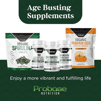 NMN Alternative NR Supplement NAD+ Supplement | Nicotinamide Riboside Supplement is Formulated for Energy and General Wellness | 30ct/500mg, 30-Day Supply