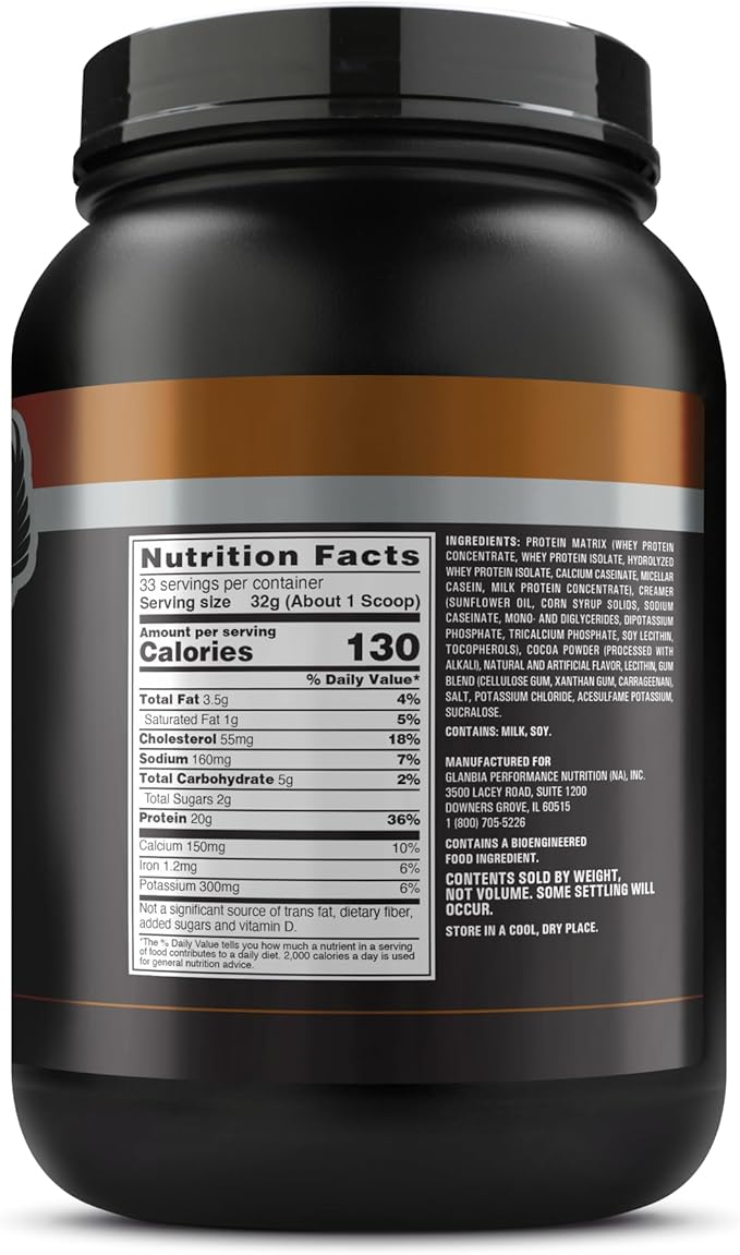(ABB Pure Pro Protein Powder, Chocolate, 33 Servings