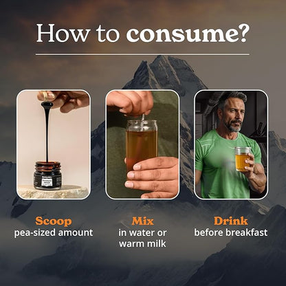 BetterAlt Pure Himalayan Shilajit Resin High Potency for Men & Women| 75 Servings for Energy Boost & Immune Support, 85+ Trace Minerals, 75%+ Fulvic Acid, with Lab Test Report,400mg