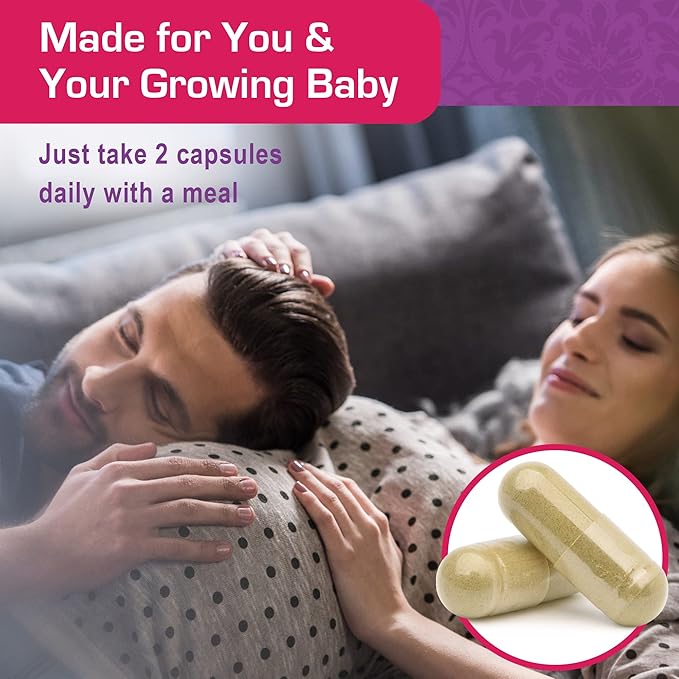 Mama's Select Prenatal Vitamins for Women with Iron, Vitamin D, DHA, and Folic Acid for Pregnant Women, Methyl Folate Safe for MTHFR - Slow-Release Supplement, Gentle on Stomach, 60 Veggie Capsules