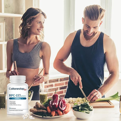 New B-pc 157 Peptide Capsules 1000mcg for Muscle & Workout Non-GMO, Dairy Free, Gluten Free, 60 Capsules