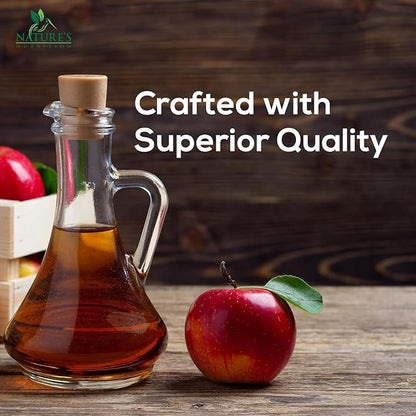 Vegan Apple Cider Vinegar Gummies 1000mg for Detox & Cleanse, ACV Gummy Vitamin B12 for Digestion Metabolism & Immune Health Support, Natural Apple Raspberry Flavor, Gluten Free - 120 Gummies