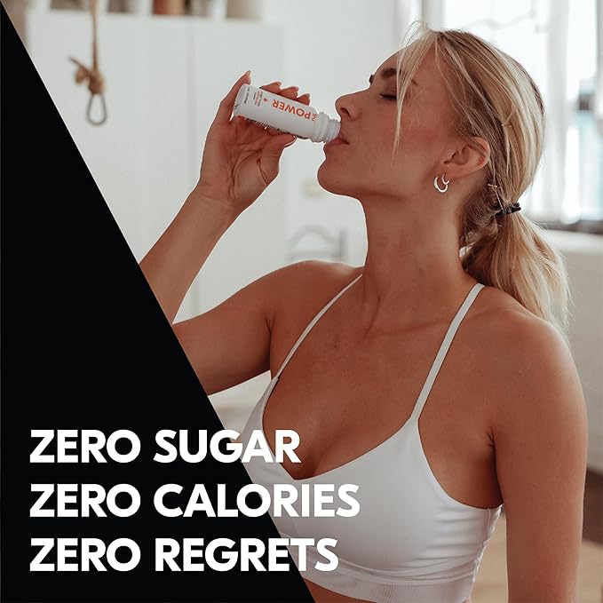 Tru Power Shot, Watermelon Flavored Extra Strength Energy Shots - Zero Sugar Pre Workout Drink plus Amino Acids and Green Coffee Bean - Natural Caffeine, GF, Keto, Vegan Supplement, 2oz (Pack of 24)