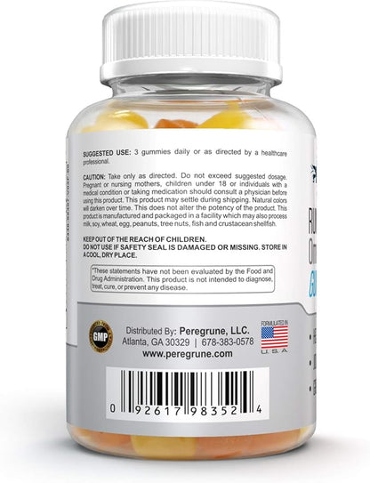 Runner Omega 3, 6, and 9 Gummies Plus DHA - Daily Running Supplements – 50% Less Sugar – Heart & Joint Health Gummy for Athletes – GMP Certified