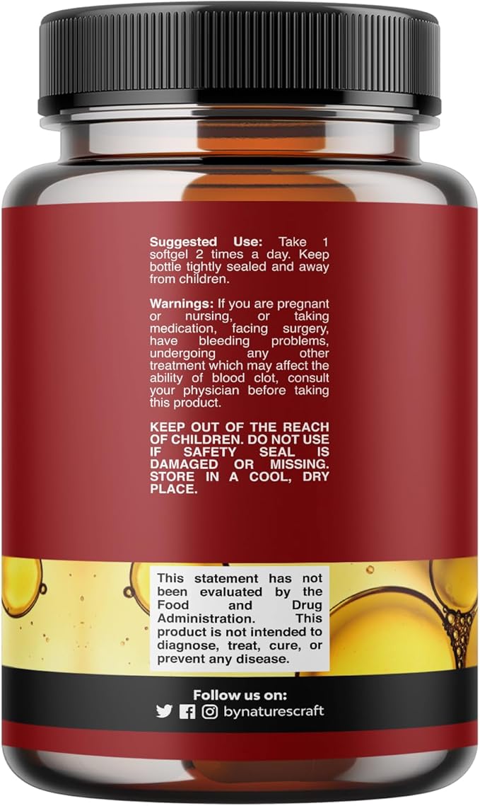 Icelandic Cod Liver Oil Softgels - Wild Caught EPA DHA Omega 3 Fish Oil 1000mg per serving - Sustainably Sourced Burpless Fish Oil Supplement with Vitamin D3 & A for Heart Joint Brain & Immune Support
