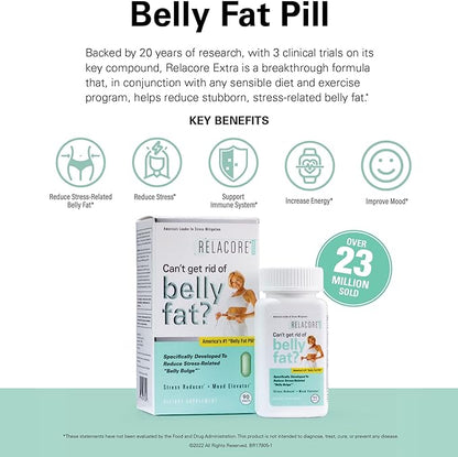 Extra Maximum Strength 90 Count - Stress Relief Supplements - Lower Cortisol for Women - Cortisol Manager, 30 Servings