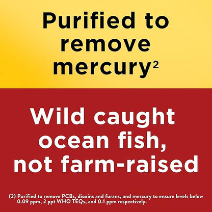 Nature Made Fish Oil 1000 mg Softgels, Fish Oil Supplements, Omega 3 Fish Oil for Healthy Heart Support, Omega 3 Supplement with 320 Softgels, 160 Day Supply