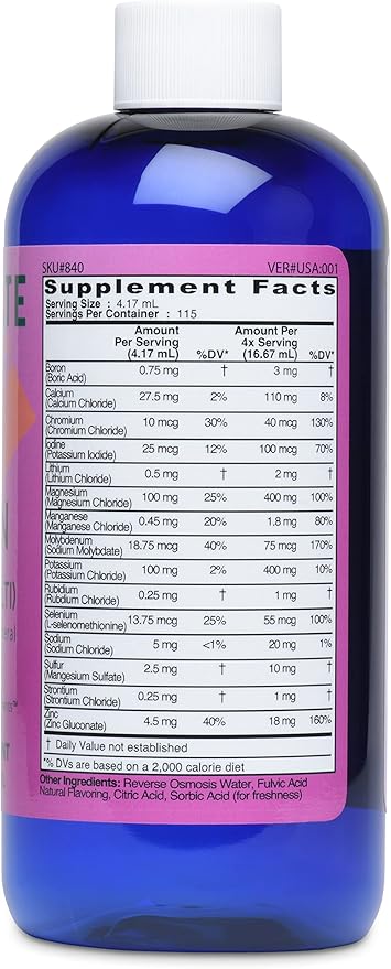 Good State Ionic Woman | Women's Liquid Ionic Multi Mineral | Vegan | Dietary Supplement | 15 Different Minerals (16 oz.)