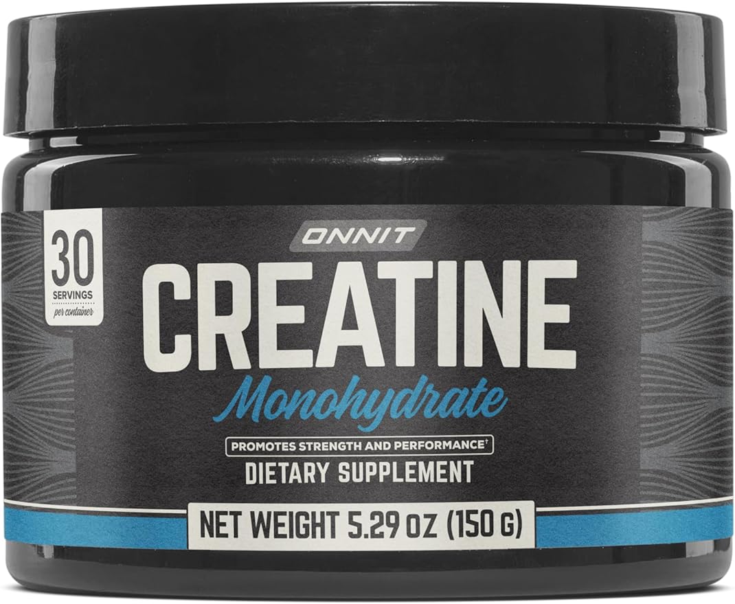 Onnit Creatine Monohydrate - 5g Per Serving (30 Serving Tub)