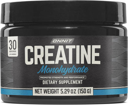 Onnit Creatine Monohydrate - 5g Per Serving (30 Serving Tub)