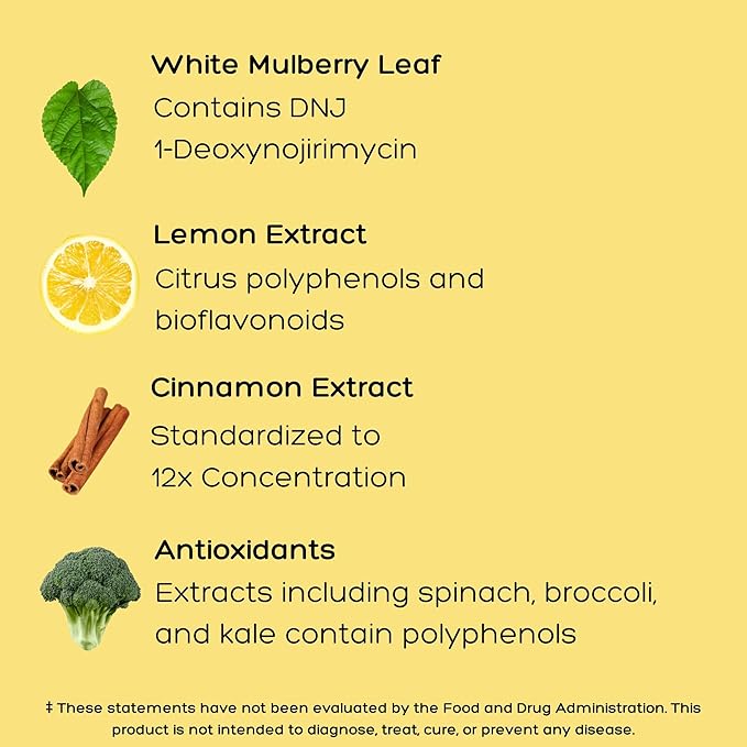 Level Off - Spike Curb Supplement 120 Capsules 60 Servings Vegan, Non-GMO, Gluten Free