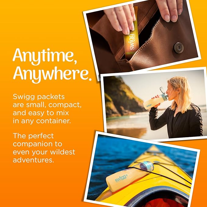 Sugar Free Electrolytes Powder Packets - Hydration Vitamin Water Drink Mix - 2500 mcg B12, C + D + B6, Folate, Iron Zinc + More Essential Elements Daily Multi Vitamins - Hydration Packets Sugar Free