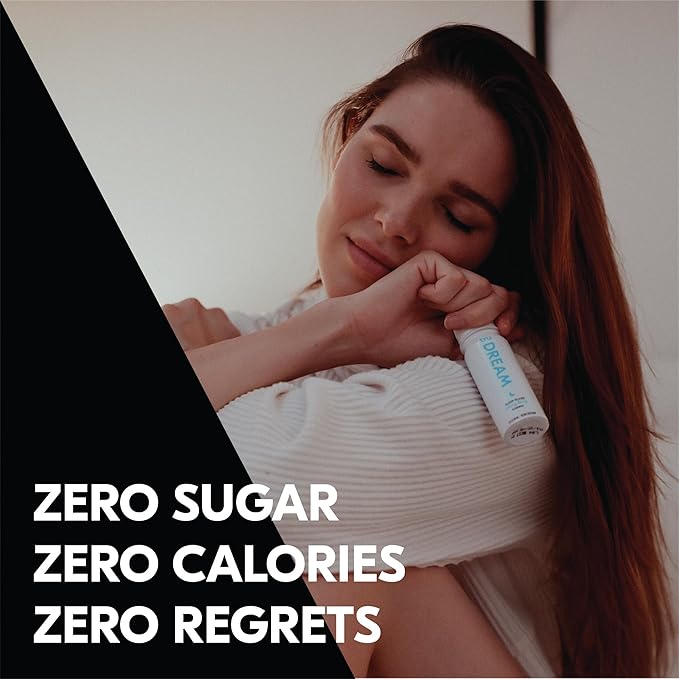 Tru Dream Shot, Cherry Berry Flavored Deep Sleep Aid Shots - Zero Sugar Calm Sleep Drink plus Melatonin, GABA, Chamomile - Caffeine Free, GF, Keto, Natural Flavors, Vegan Supplement, 2oz (Pack of 24)