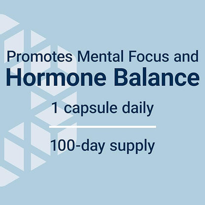 Life Extension Pregnenolone - Hormone Balance Supplement for Healthy Hormone Levels, 100 mg - Hormone Balance, Memory, Focus, Cognitive Health - Gluten-Free, Non-GMO, 100 Capsules