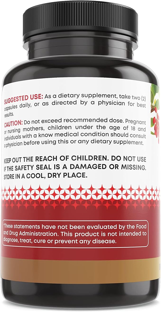 Ancient Bliss Berberine HCL 1200mg with Ceylon Cinnamon, Bitter Melon, and Green Tea Extract - 120 Capsules Supports Glucose Metabolism, Immune System