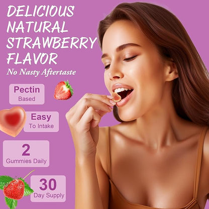 Sugar Free Multivitamin Gummies for Women 14+ w/Inositol, Iron, Folate, Biotin, Calcium, Zinc & More Complex for Women, 60 Gummies