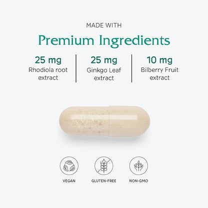 Vitanica, Senior Symmetry, 65 Years and Up Multivitamins and Minerals, Vegan, 180 Capsules