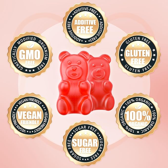softbear Potassium Gummies for Adults, High Absorption Magnesium Potassium Supplement with Vitamin B6 for Leg Cramps & Muscle Health Sugar-Free Vegan Strawberry 60 Gummies