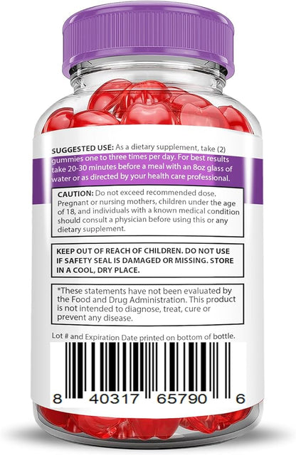 (5 Pack) Proton Keto ACV Gummies Extreme 2000MG Proton Keto Gummies Apple Cider Vinegar Formulated with Pomegranate Beet Juice Powder B12 Vegan Non GMO 300 Gummys