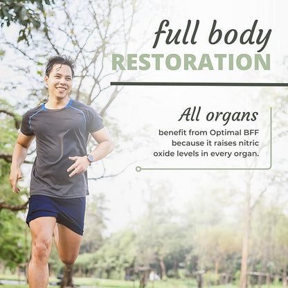 Optimal Health Systems BFF Chewable | Blood-Vessel Flexibility Formula | Circulation & Oxygen Flow Supplement | Nitric Oxide Boost | 50+ Powerful Ingredients | 90 Tablets