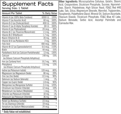 Geritol Multivitamin 100 tab (formerly called Geritol Complete - same product!)