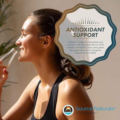 Source Naturals Life Force Multiple Daily Multivitamin High Potency Essential Vitamins, Minerals, Antioxidants & Nutrients - Energy & Immune Boost - 30 Tablets