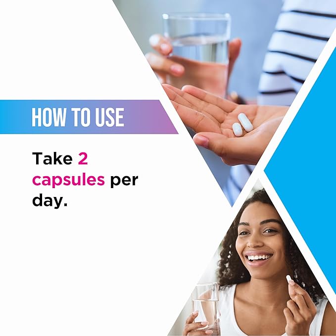 Livingood Daily Magnesium 300mg - High Bioavailability Magnesium Complex - Magnesium Citrate, Malate, Glycinate, Oxide, & Chicory Root Inulin - Muscle Relaxation, Nerve, & Heart Health - 60 Capsules