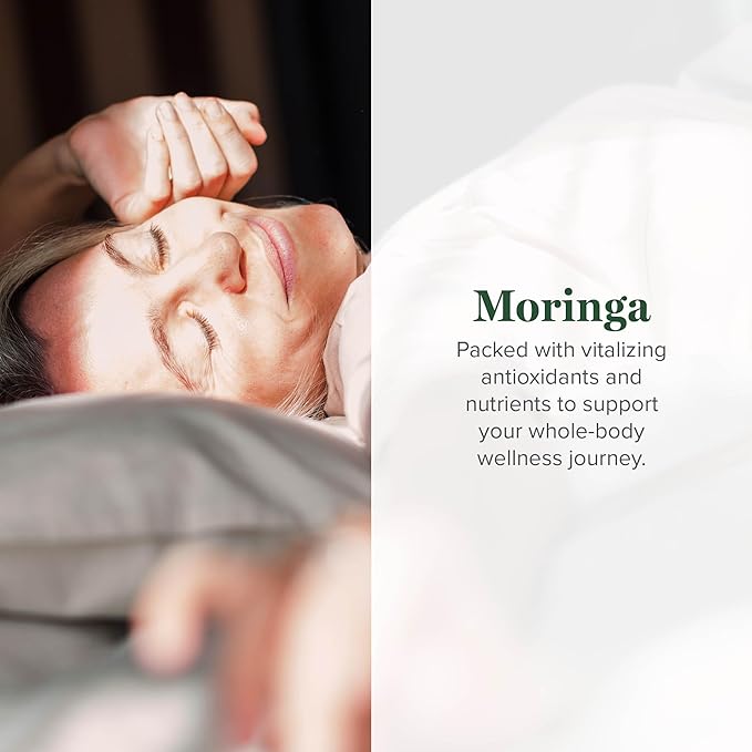 Global Healing Organic Moringa Oleifera Extract Liquid Drops, Moringa Supplement-Vegan from Tree Leaves-Max Absorption of Vitamins and Minerals- More Potency Than Powder Form (2 Fl Oz)