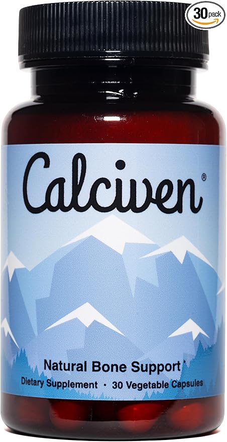 Natural Bone Support Supplement - Non-GMO, Gluten-Free