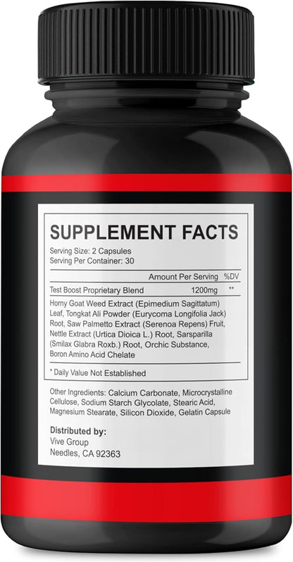 Erecpower for Men Capsules - Erecpower Pills Advanced Formula - Maximum Strength, ErecPower for Men Supplement Erec Power 60 Capsules, Erec Power Vitamin Pills Reviews (2 Pack)