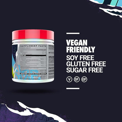 GHOST Size Muscle Builder Dietary Supplement - Lime, 30 Servings - Muscle Growth and Strength Building Supplements for Men & Women - Creatine, Betaine & Beta-Alanine - Free of Sugar & Gluten, Vegan