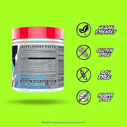 GHOST Size V3 Muscle Builder Dietary Supplement - Warheads Sour Watermelon, 30 Servings – Support Muscle Growth & Strength Building for Men & Women - Creatine & Betaine - Free of Sugar & Gluten