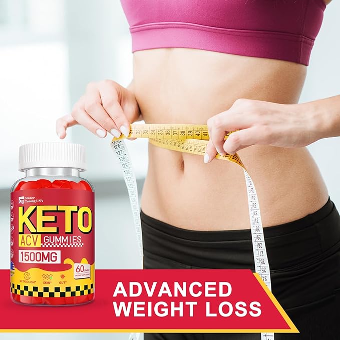 Keto ACV Gummies - 1500MG ACV Keto Gummies for Women Men - Apple Cider Vinegar with Mother, Probiotics, Vitamins B6 B12 for Gut Digestion - Vegan & Non-GMO Keto Gummies, Made in USA, 2 Pack