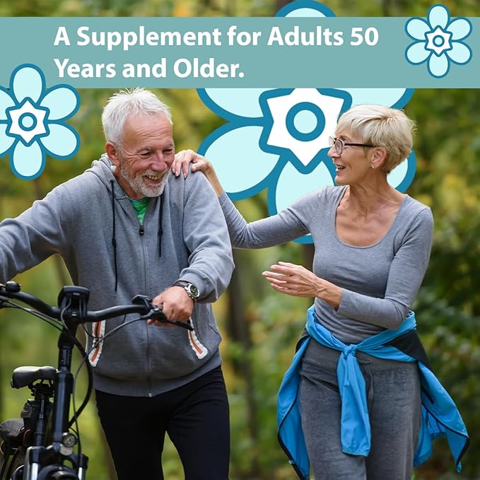 GeriCare Senior Tab 50+ Multivitamin and Minerals Tablets - Immune Support - Age-Defying Nutrition, 100 Count (Pack of 1)