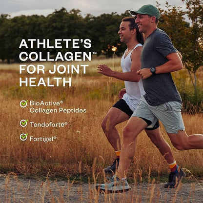 RNWY Lemon Lime Foundation Collagen Powder, Daily Joint Support with Electrolytes and Multivitamin, 10g Collagen Peptides, Sugar Free, 30 Servings