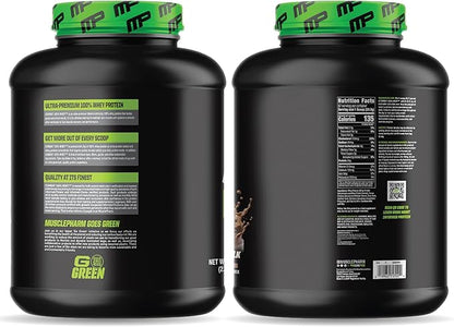 MusclePharm Combat 100% Whey Protein Powder, Chocolate Milk, Fast Recovery & Muscle Gain with Whey Protein Isolate, High Protein Powder for Women & Men, Gluten Free, 5 Lb, 70 Servings