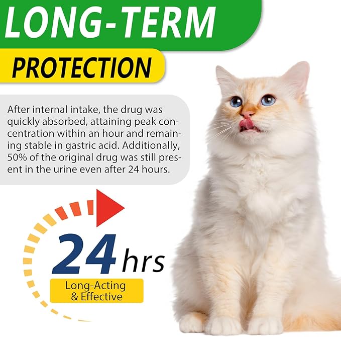 Antibiotics for Cats, Premium Cat Antibiotics Supplemen, Natural Antibiotic for Cats, Pet Supplements, Cat Antibiotics Supports Immune & Cats Allergy Relief, Cats Multivitamin - 2 Fl Oz / 60ML