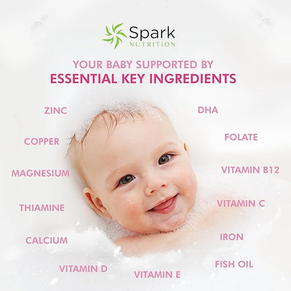 Pregnaforte 1 a day Prenatal vitamins for women 2 month: Folic acid, Fish Oil Omega 3 DHA/EPA, Vitamin D3, B6, Vitmain B12, C, E, Calcium, Iron, Magnesium, Zinc supplement FSA HSA eligble multivitamin