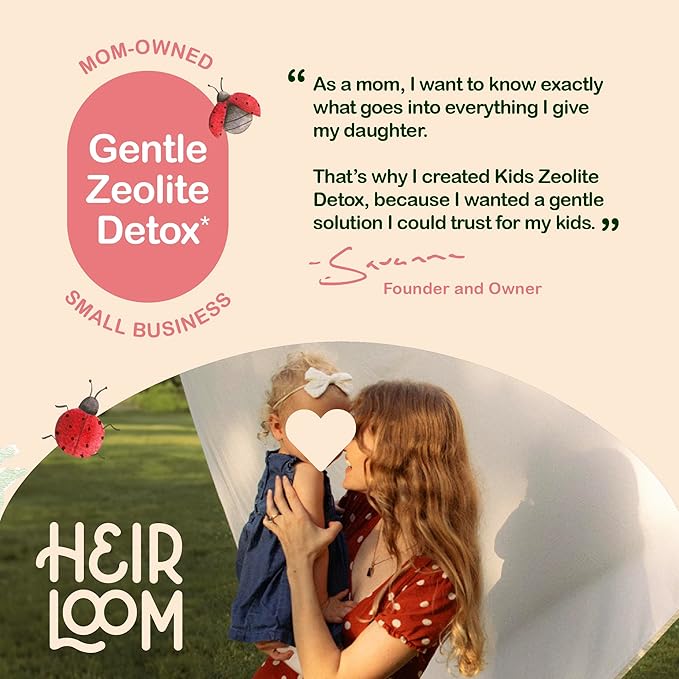 Heavy Metal Detox for Kids and Adults | Natural Zeolite Detox | Methyl Vitamin B12, C and D3 for added Energy, Immune, and Focus | 2 oz liquid drops (60 Servings) | No Preservatives, Vegan, Non-GMO