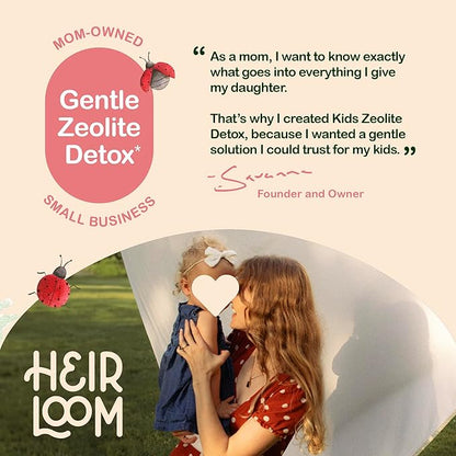 Heavy Metal Detox for Kids and Adults | Natural Zeolite Detox | Methyl Vitamin B12, C and D3 for added Energy, Immune, and Focus | 2 oz liquid drops (60 Servings) | No Preservatives, Vegan, Non-GMO