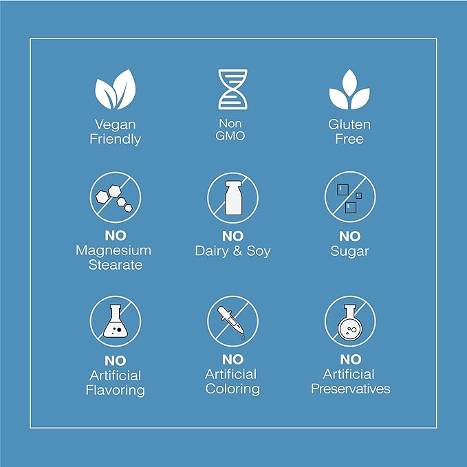 ONLA Elderberry Supplements for Women 80mg - Vegan Multivitamins for Immune Support with Echinacea 20mg, Zinc, Vitamin A,C, D3, & B6 - Non-GMO, Gluten-Free Daily Capsules- 3 Month Supply-Made in USA