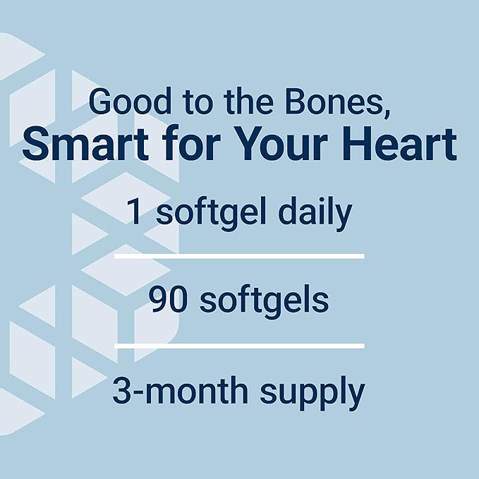 Life Extension Super K, vitamin K1, vitamin K2 mk-7, vitamin K2 mk-4, vitamin C, bone/heart/arterial health, 3-month supply, Gluten-Free, 1 Daily, Non-GMO, 90 softgels