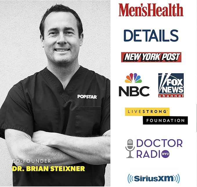 POPSTAR Labs Semen Volume Booster - Men's Semen Health & Fertility Supplement - Doctor Formulated to Increase Load Volume - Made in USA - Non-GMO, Organic, Vegan - 360 Capsules - (3 Month Supply)