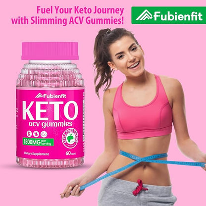 (2 Pack) Keto ACV Gummies Advanced Formula 1500MG Keto Gummies Apple Cider Vinegar Formulated with Pomegranate Beet Juice Powder B12 Vegan Non GMO 120 Gummys