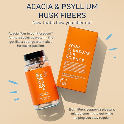 FUTURE METHOD Fiber with Acacia and Psyllium Husk Fiber Pills (60 ct) High Fiber Supplement - Dietary Fiber Supplements for Digestion