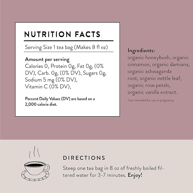 Organic Vitality Tea, 30 Tea bags