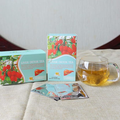 Liver Detox Tea, Liver Cleanse Tea, for Fatty Liver and Alcoholic Liver, 20 Tea Bags
