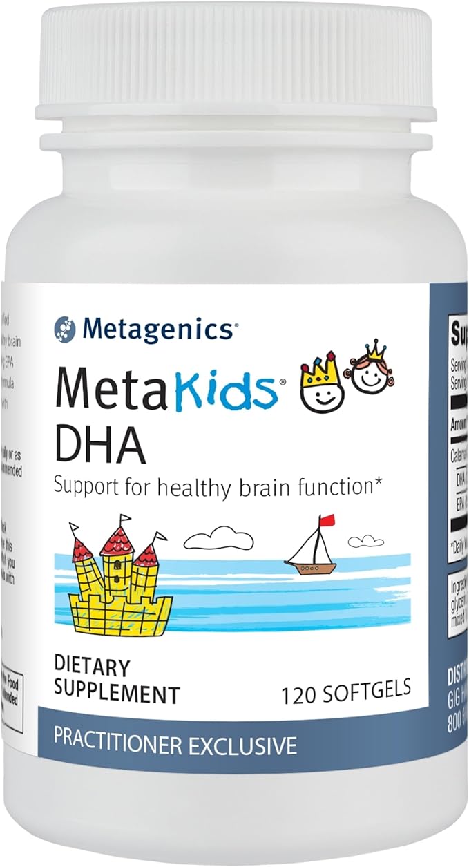 Metagenics MetaKids DHA - Support for Healthy Brain Function* - 120 Count